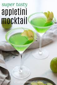Green Appletini Mocktail (Virgin)
